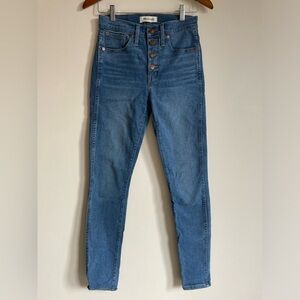 Madewell High Rise Skinny Jeans